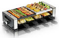 Raclette Tischgrill Grill 8 Personen 3in1 Partygrill Naturstein 1200 W NEU & OVP