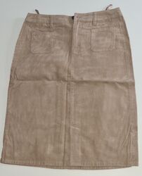 ESPRIT Cord- Rock Minirock Damenrock Sommerrock Beige Gr;36/S