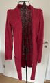 Strickjacke Rot Gr. 36/38