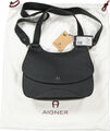 NEU ! Aigner Damen Leder-Handtasche schwarz Gr. One Size