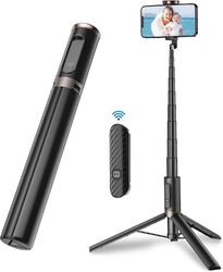 152CM Selfie Stick Stativ Ausziehbar All-in-1 Handy Stativ Fernbedienung F278