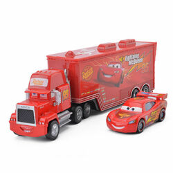 DISNEY PIXAR AUTOS Lightning McQueen 1:55 Diecast Model Car Toys Birthday Gift