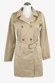 Michael Kors Damen Jacke Gr. 34 Beige Jacke Trenchcoat  Mantel