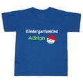 T Shirt  Kindergartenkind mit Wunschnamen  WAHL Motiv Farbe Größe ab 98/104