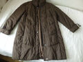 Fuchs Schmitt Mantel Jacke Steppmantel lang Damen Gr.42 Polyester in braun