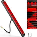 LED STOPLICHT BLINKER 12V 24V Zusatzbremsleuchte Bremslicht Dritte LKW 40CM Rot