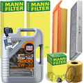 MANN INSPEKTIONSPAKET+LIQUI MOLY 5W30 ÖL passend für MINI R56 R58 R60 ONE COOPER