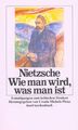 Wie man wird, was man ist | Buch | 9783458327967