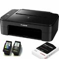 2 Jahre Garantie Canon Pixma TS3450 All-in-1 Tintenstrahl Wireless Drucker Papiertinte