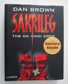 Sakrileg - The Da Vinci Code  Dan Brown Illustrierte Ausgabe - wie neu