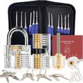 Das Lockpicking-Set enthält 24 Lockpicking-Werkzeuge und ein Übungsschloss