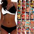 Damen Sexy Brazilian Bikini Set Push-Up BH Bademode Badekleidung Schwimmanzug.