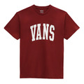 Vans T-Shirt Mann VARSITY TYPE SYRAH 100% Baumwolle Bordeaux Vn00003bbqs1