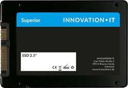 Innovation IT Superior - 2.5 SATA SSD - 6GB/s - Festplatte - 256GB-2000GB