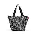 reisenthel shopper M signature black ZS7054 schwarz grau Schultertasche Shopper