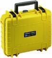 B&W Case Type 1000 SI gelb mit Schaumstoffeinsatz | Outdoor Fotokoffer von B&W