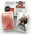 Rommé Spielkarten 2 x 55 Blatt Canasta Bridge Poker Karten Gin Rummy französisch