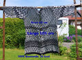 Hippie Kaftan Tunika Strandkleid  NEU H&M schwarz weiß sehr transparent