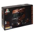 Scania R730 V8 Black Amber Lkw Truck Kunststoff Kit 1:24 Modell Italeri