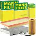 MANN FILTER INSPEKTIONSPAKET passend für 2.0 TFSI VW PASSAT B6 GOLF 5 AUDI A3 8P