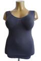 NEU Übergröße 2 Stück Damen Shape Tops Unterhemden graumeliert Gr. XXL (52/54)