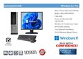 Windows 11 Komplettset Dual Core G Serie Desktop Tower PC und TFT Komplettpaket 