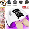 LED UV Nagel Lampe 280W Gel Lichthärtungsgerät-Sensor Nageltrockner Mit Timer DE