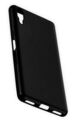 Dark Case Silikon TPU Handy Hülle Cover Case Schutz Schwarz für Sony Modelle