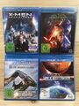 4 Blu-Rays • X-Men Apocalypse + IMAX Space Intelligence 3D + Star Wars/Trek #M33