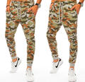 DSTREET Trainingshose Sport Jogging Freizeithose Camo Jogger Herren M L XL 2XL