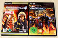 2 PC SPIELE BUNDLE EMERGENCY 4 & 2012 - FEUERWEHR SIMULATOR NOTFALL SIMULATION