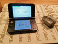 Nintendo 3DS XL Konsole in Blau / Schwarz mit Ladekabel #12A