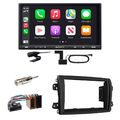 Sony XAV-AX5650 Bluetooth CarPlay Android Auto Einbauset für Fiat Ducato ab 2022