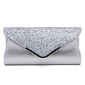 Damen Abendtasche Envelope Clutch Glitzer Brauttasche Handtasche Hochzeit Party