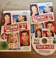 Stimmt's?-Wahrheit oder Lüge (Nintendo Wii, 2010) Spiel, Kratzfrei