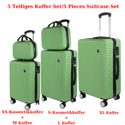 Kofferset 5-teilig Trolley-Koffer 3er Hartschalenkoffer 5 er SET  Gepäck