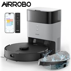 AIRROBO T20+ Saugroboter Wischfunktion 3,5L Beutel Mit Auto-Empty Absaugstation🎁DHL 2-3Tag🎁2 Jahre Garantie🎁