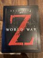 WORLD WAR Z LIMITED 3 DISC STEELBOOK  3D + 2D Blu Ray Brad Pitt OOP