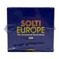 SOLTI EUROPE THE ORCHESTRAL RECORDINGS SOLTI GEORG 45 CD mit 2 DVD NEU OVP