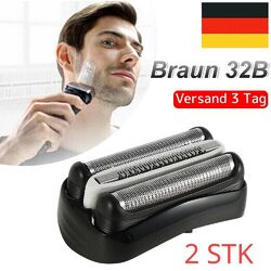 2X Für Braun 32B Series 3 320S 310S 3020S 330S 350CC Rasierer Kassette Scherkopf