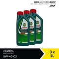 Castrol Magnatec 5W-40 C3 Fiat Mercedes BMW ACEA C3 3x1 Liter = 3 Liter