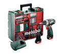 Metabo Akku Bohrschrauber PowerMaxx BS Basic inkl. 2x2,0 Ah Akkus (600080880)