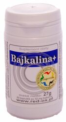 Original Bajkalina + 60 Kappe. (Dr. Pokrywka) Scutellaria Baicalensis Schädelkappe