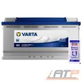 VARTA AUTOBATTERIE 12V 95Ah STARTERBATTERIE 800A INKL LIQUI MOLY BATTERIEPOLFETT