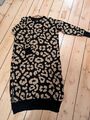 Wollkleid, Leopardenmuster,S/M,