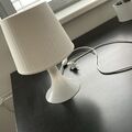 IKEA LAMPAN Tischleuchte, weiß, 29 cm