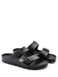 Hausschuhe Frau BIRKENSTOCK Arizona Eva Pantoffel Gummi Black 40 Wahl = P 1