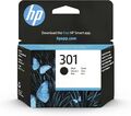 HP 301 Original Black Ink Cartridge for HP Deskjet, HP ENVY, HP Photosmart