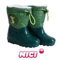 Gummistiefel Kinder Stiefel Regenstiefel Nici Thermostiefel Unisex Grün Krokodil