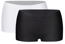 2 bis 8 St Damen Panty Set Hipster Hot Pants Shorts Boxer Slip Microfaser